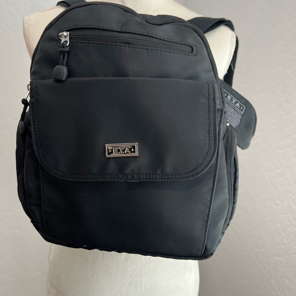 ETA Black Backpack